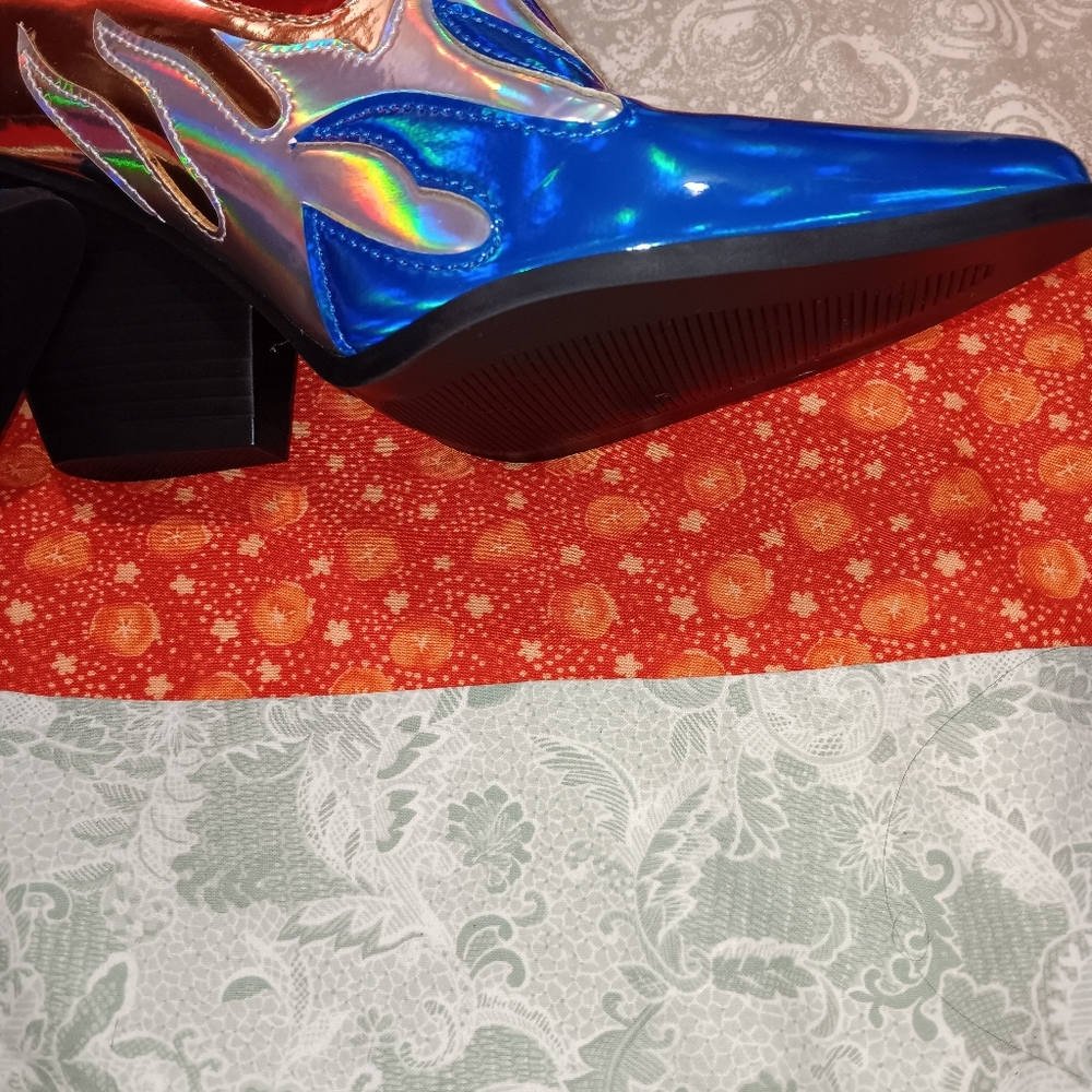 Colorful Women's Boots - Picture 9 of 11